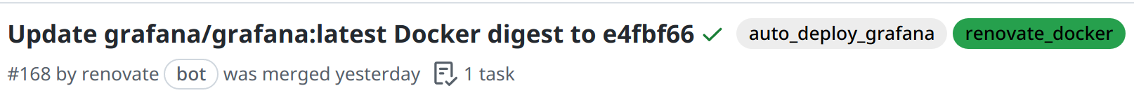 GitHub Merge Request